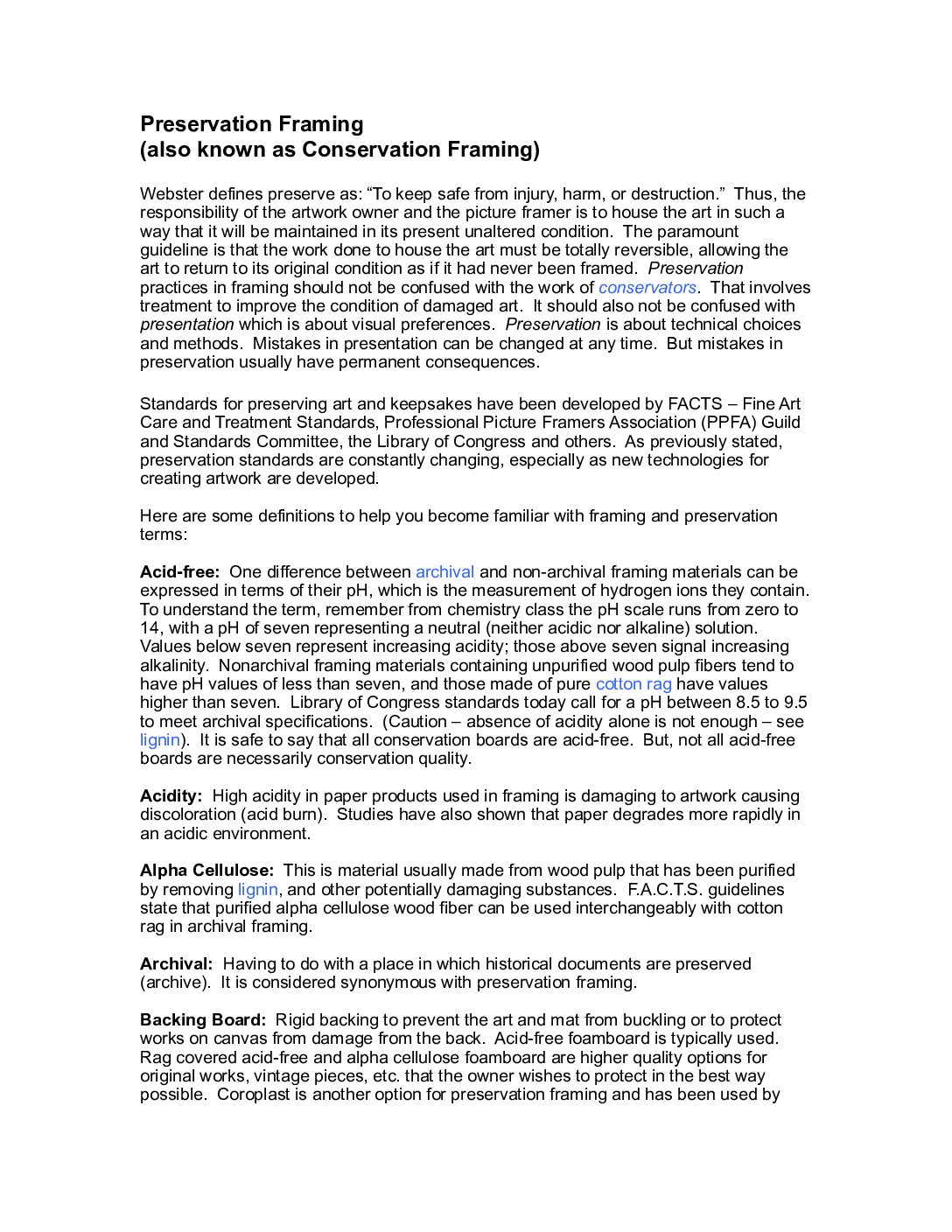 PreservationFramingArtandFrameApproachColoradoSpringsCustom